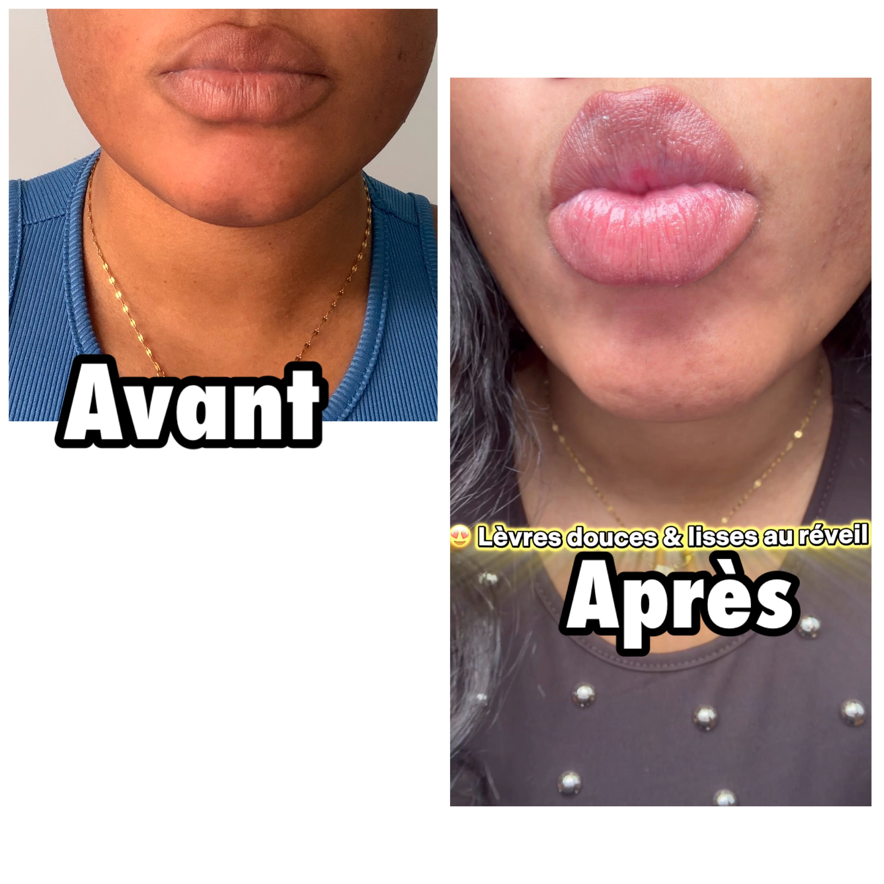 MASQUE NUIT LEVRES pour des lèvres douces et hydratées : NOURRISSANT