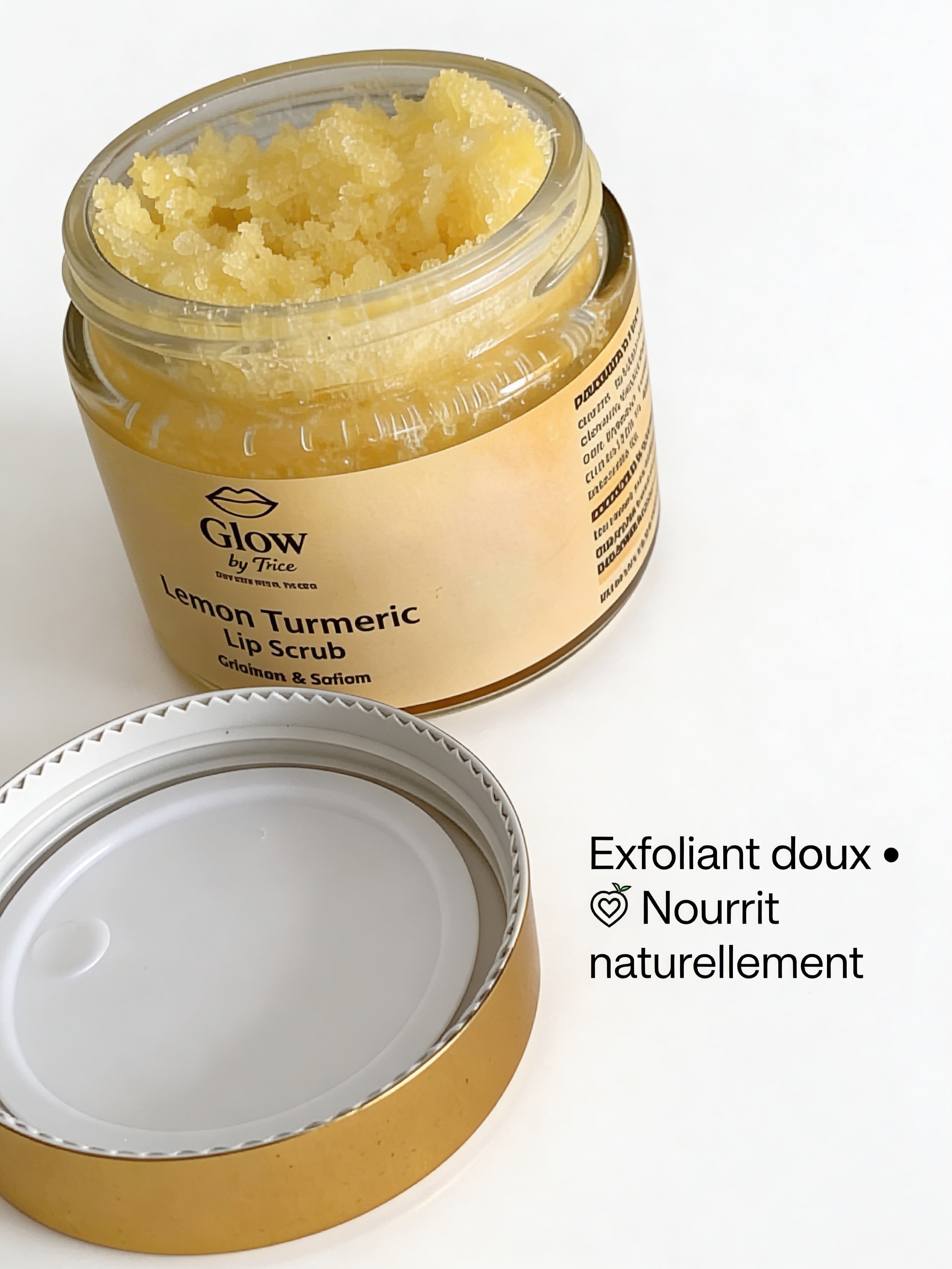 GOMMAGE LEVRES AU CURCUMA / EXFOLIATION DOUCE ET LEVRES LISSES