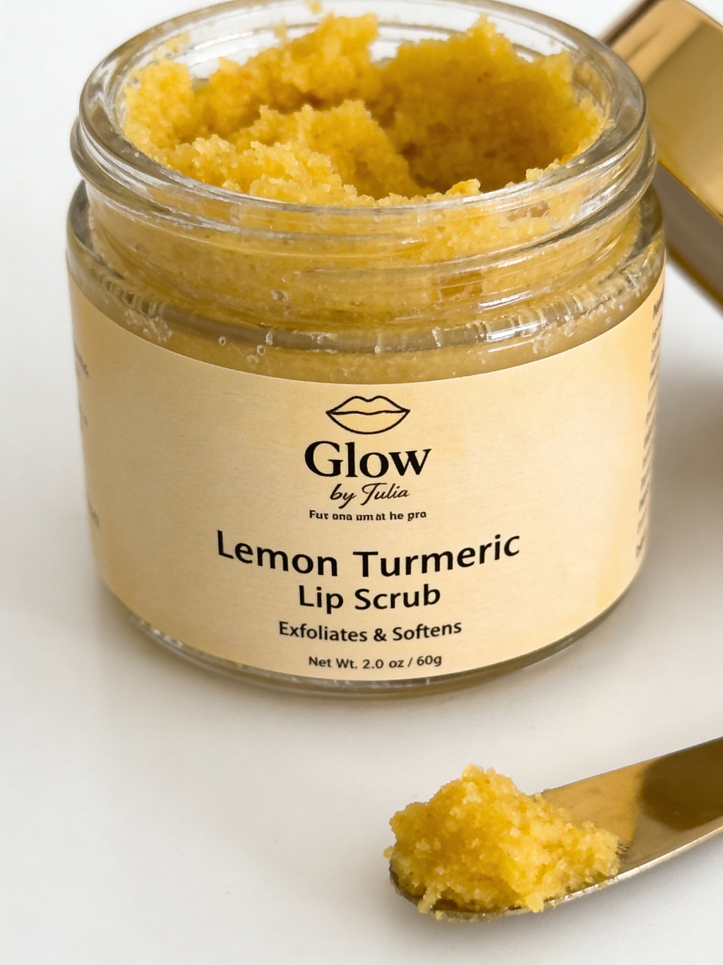 GOMMAGE LEVRES AU CURCUMA / EXFOLIATION DOUCE ET LEVRES LISSES