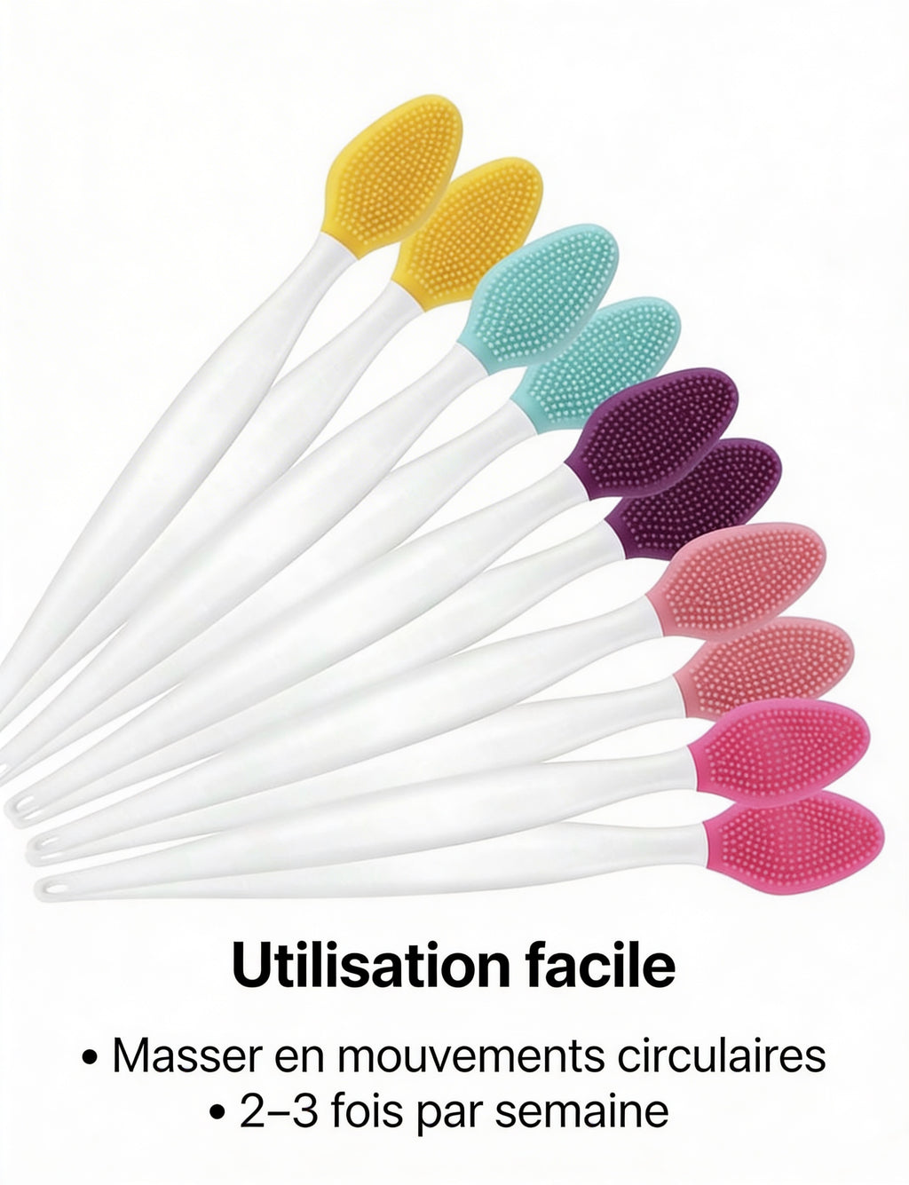 BROSSE SILICONE EXFOLIANTE POUR LEVRES