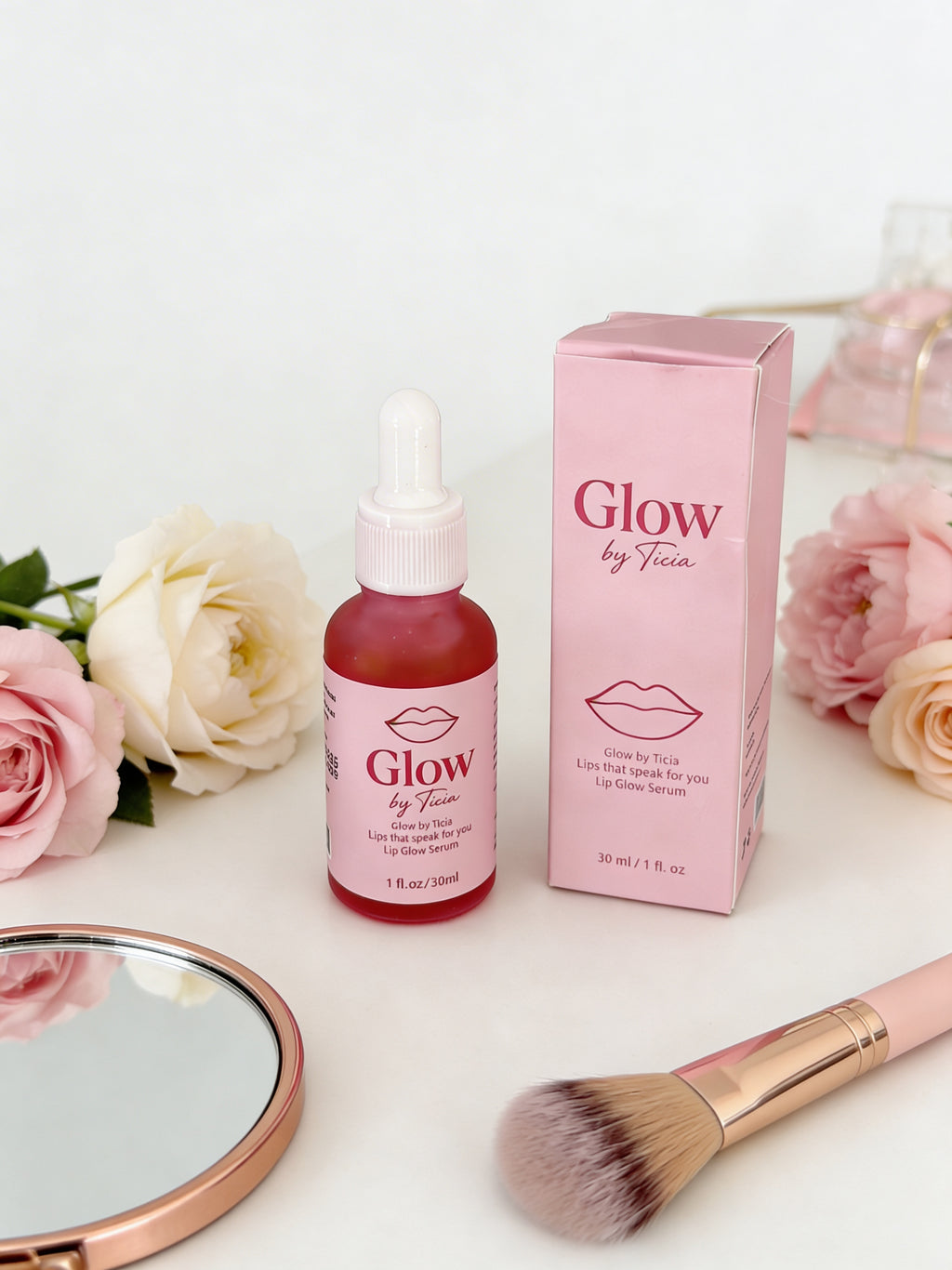 A 2-in-1 lip serum that shines AND tints the lips